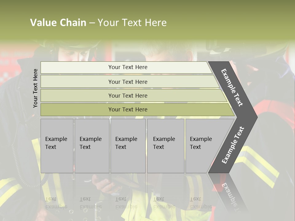 Feuerwehrmann Schutzkleidung Fire Brigade Firefighter Firefighters Firefighter Men PowerPoint Template