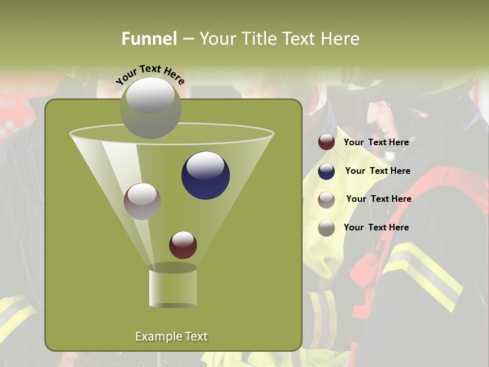 Feuerwehrmann Schutzkleidung Fire Brigade Firefighter Firefighters Firefighter Men PowerPoint Template