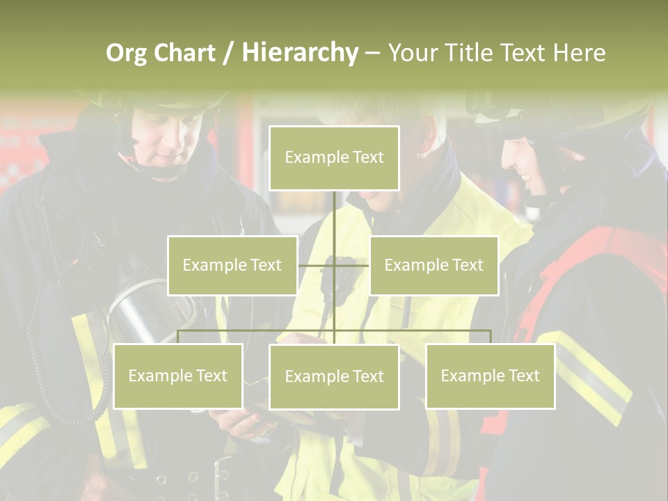 Feuerwehrmann Schutzkleidung Fire Brigade Firefighter Firefighters Firefighter Men PowerPoint Template