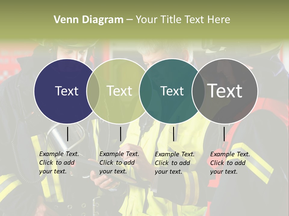 Feuerwehrmann Schutzkleidung Fire Brigade Firefighter Firefighters Firefighter Men PowerPoint Template