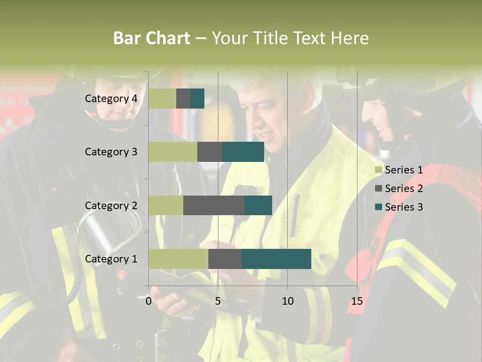 Feuerwehrmann Schutzkleidung Fire Brigade Firefighter Firefighters Firefighter Men PowerPoint Template