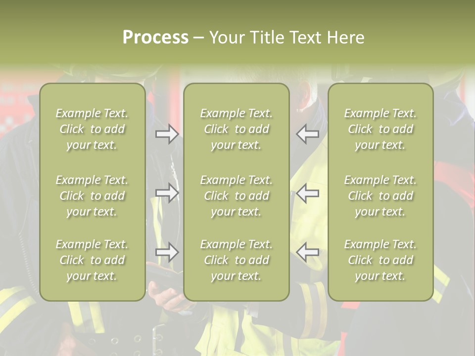 Feuerwehrmann Schutzkleidung Fire Brigade Firefighter Firefighters Firefighter Men PowerPoint Template