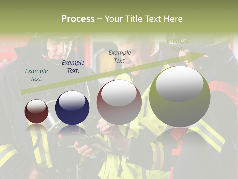 Feuerwehrmann Schutzkleidung Fire Brigade Firefighter Firefighters Firefighter Men PowerPoint Template