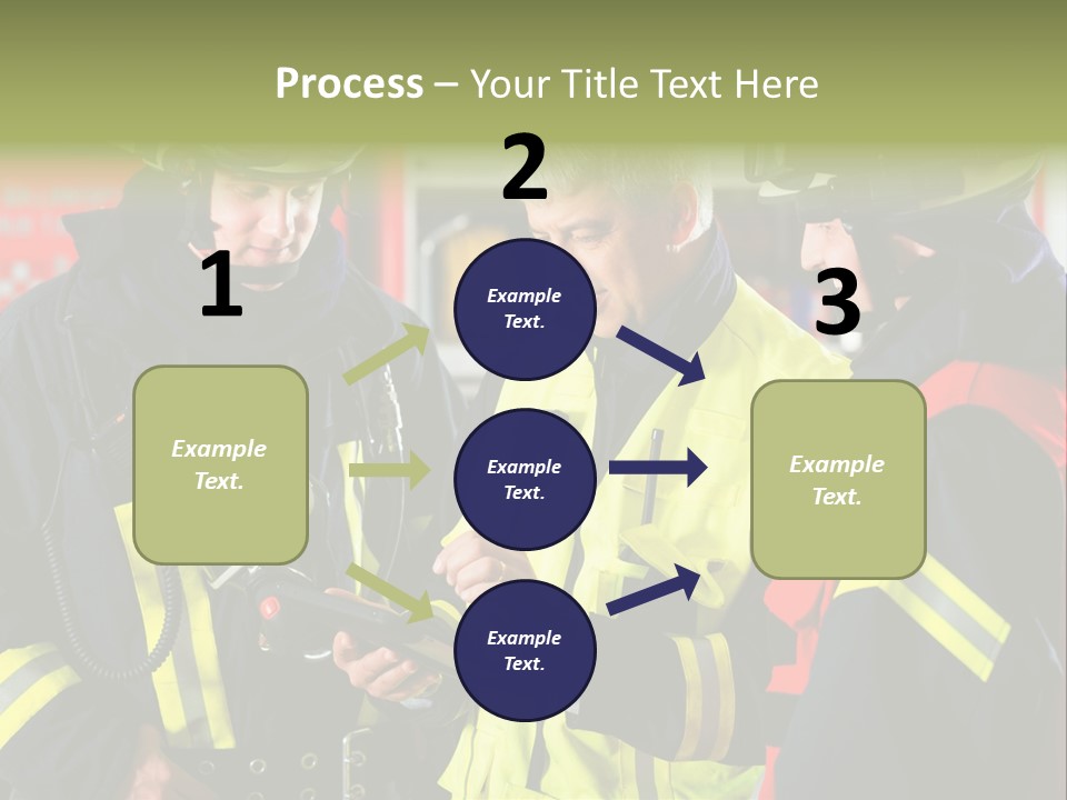 Feuerwehrmann Schutzkleidung Fire Brigade Firefighter Firefighters Firefighter Men PowerPoint Template