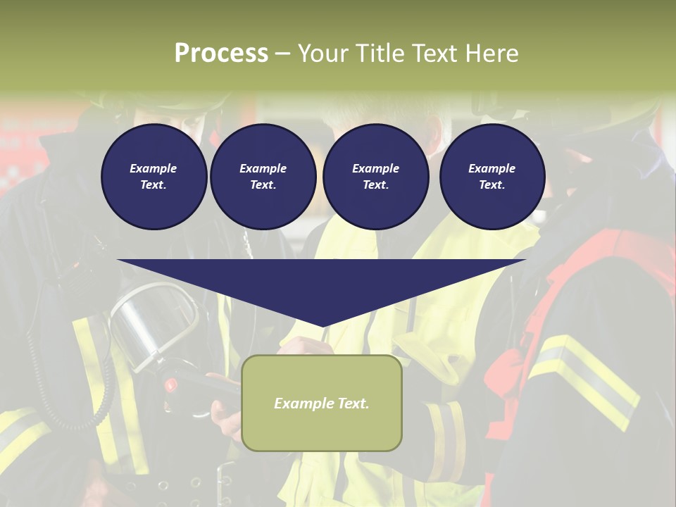 Feuerwehrmann Schutzkleidung Fire Brigade Firefighter Firefighters Firefighter Men PowerPoint Template