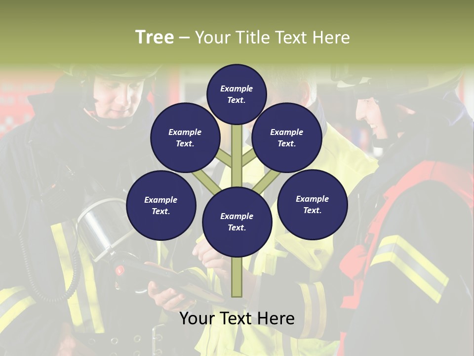 Feuerwehrmann Schutzkleidung Fire Brigade Firefighter Firefighters Firefighter Men PowerPoint Template