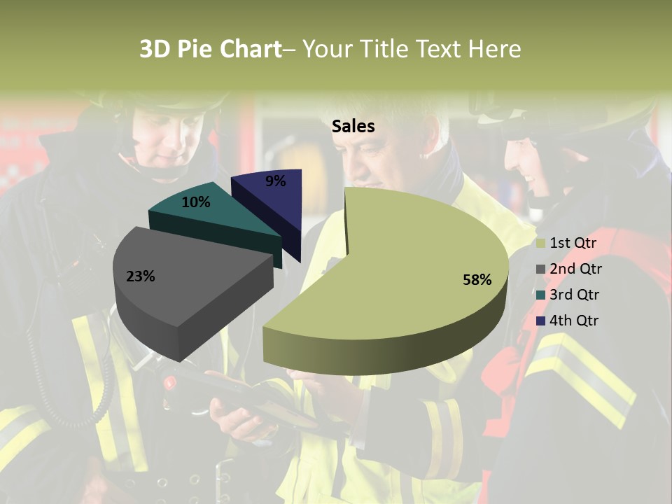 Feuerwehrmann Schutzkleidung Fire Brigade Firefighter Firefighters Firefighter Men PowerPoint Template