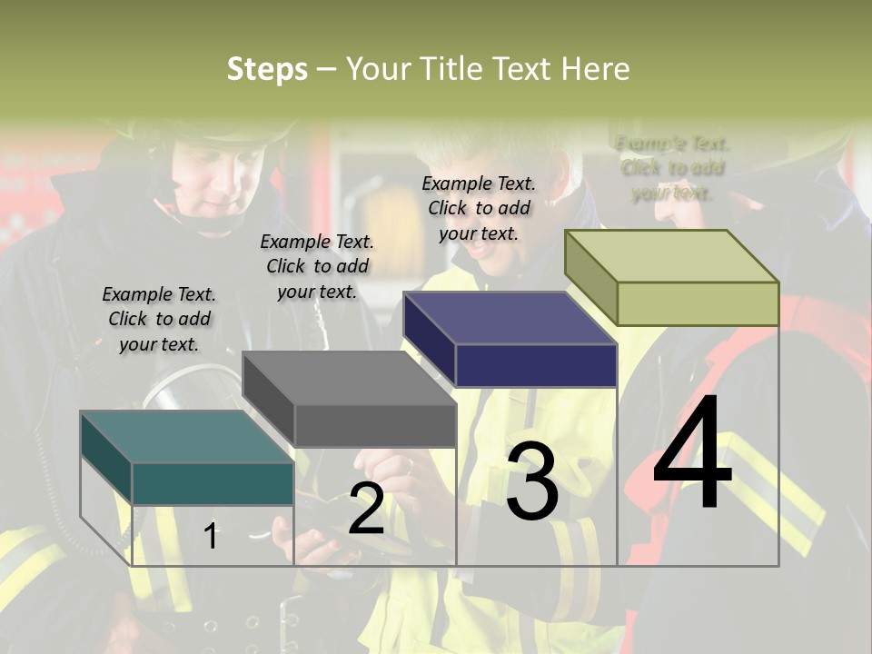Feuerwehrmann Schutzkleidung Fire Brigade Firefighter Firefighters Firefighter Men PowerPoint Template