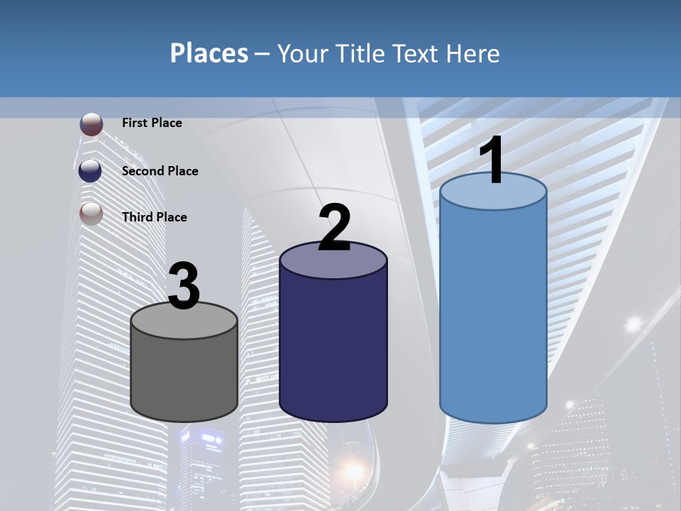 Shanghai Dynamic Vehicle PowerPoint Template