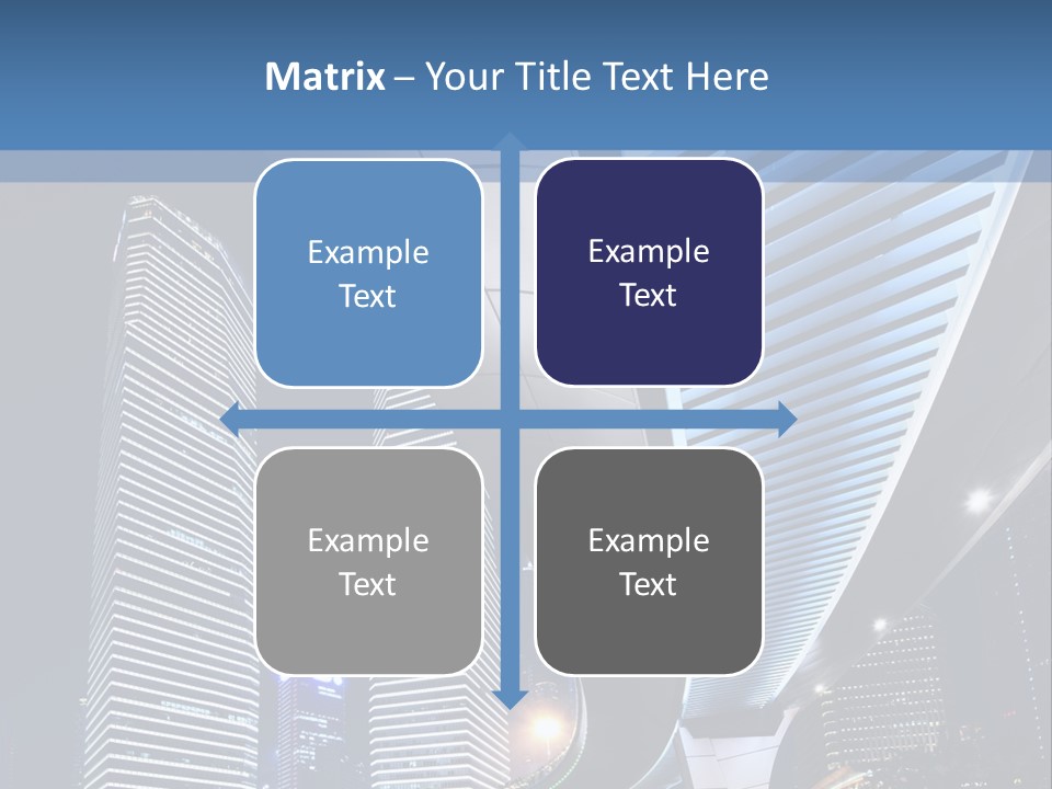 Shanghai Dynamic Vehicle PowerPoint Template