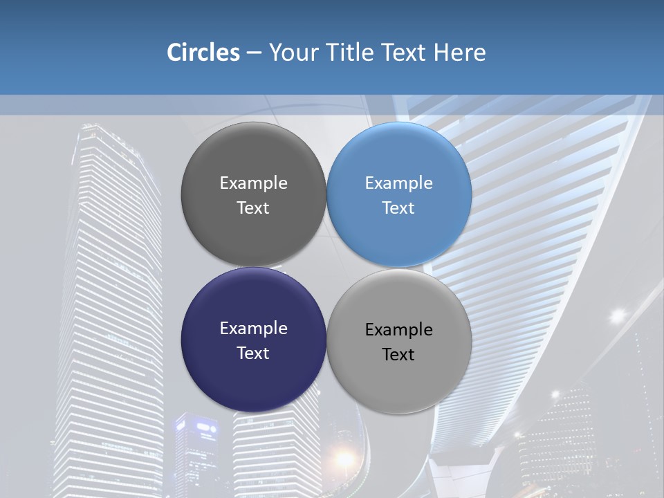 Shanghai Dynamic Vehicle PowerPoint Template