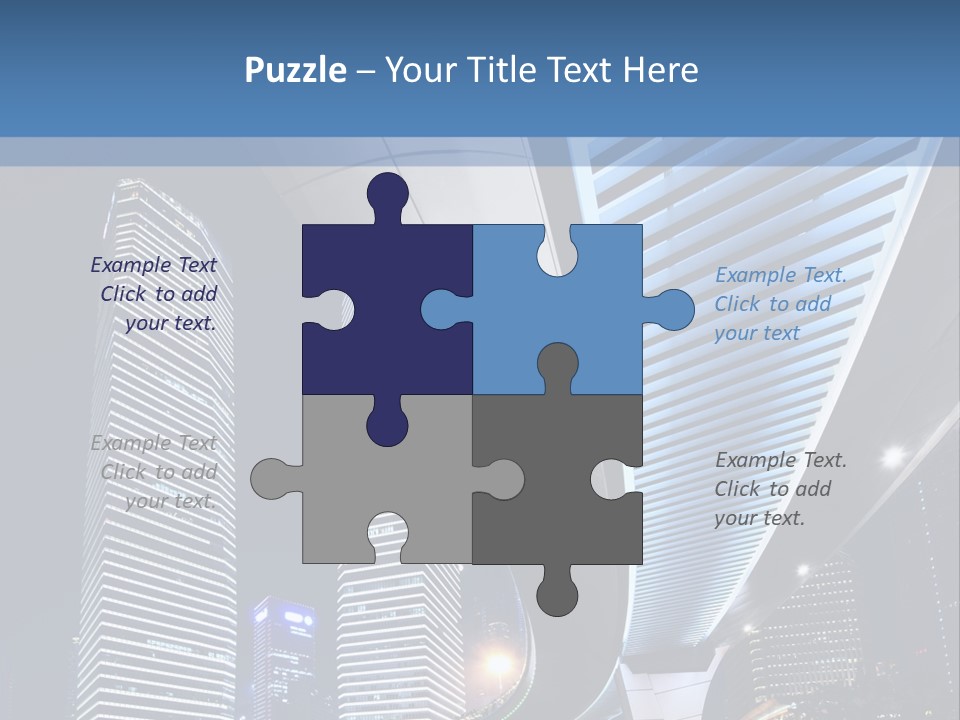 Shanghai Dynamic Vehicle PowerPoint Template