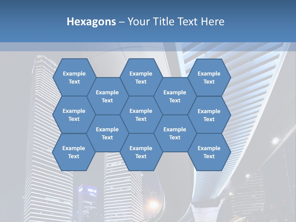 Shanghai Dynamic Vehicle PowerPoint Template