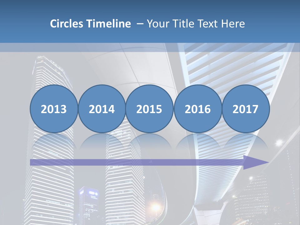 Shanghai Dynamic Vehicle PowerPoint Template