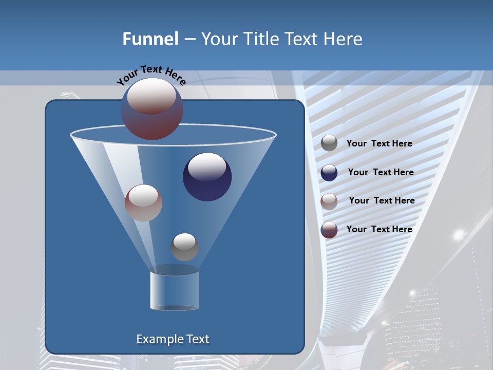 Shanghai Dynamic Vehicle PowerPoint Template