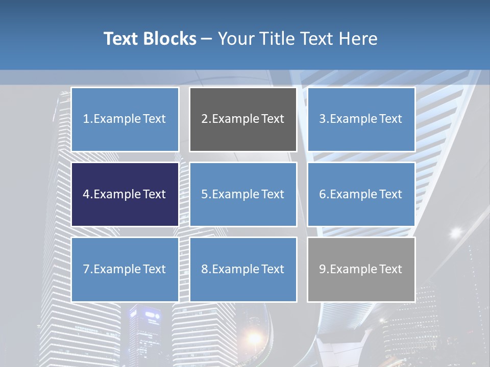 Shanghai Dynamic Vehicle PowerPoint Template