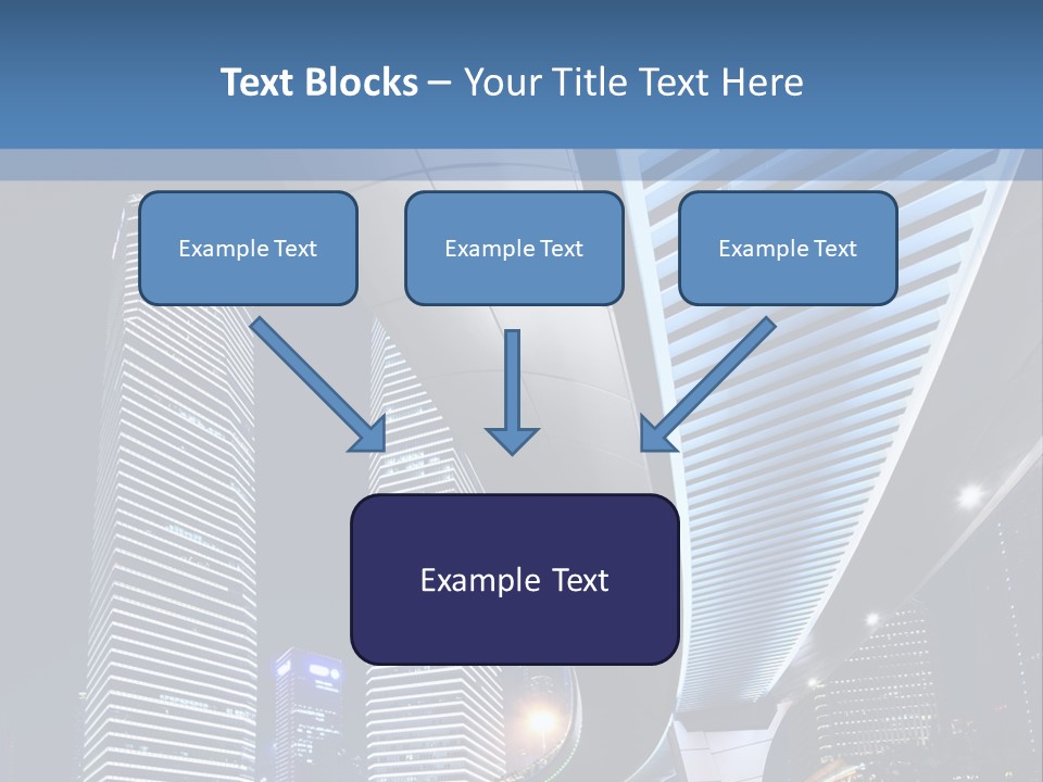 Shanghai Dynamic Vehicle PowerPoint Template