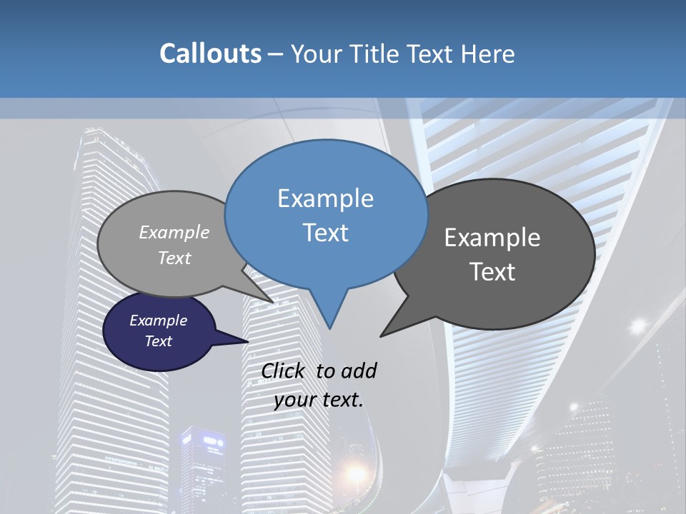 Shanghai Dynamic Vehicle PowerPoint Template