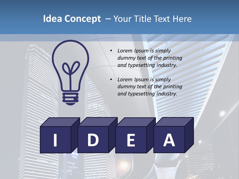 Shanghai Dynamic Vehicle PowerPoint Template