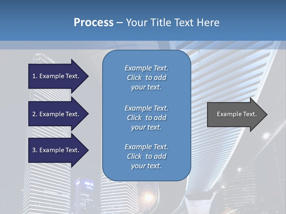 Shanghai Dynamic Vehicle PowerPoint Template