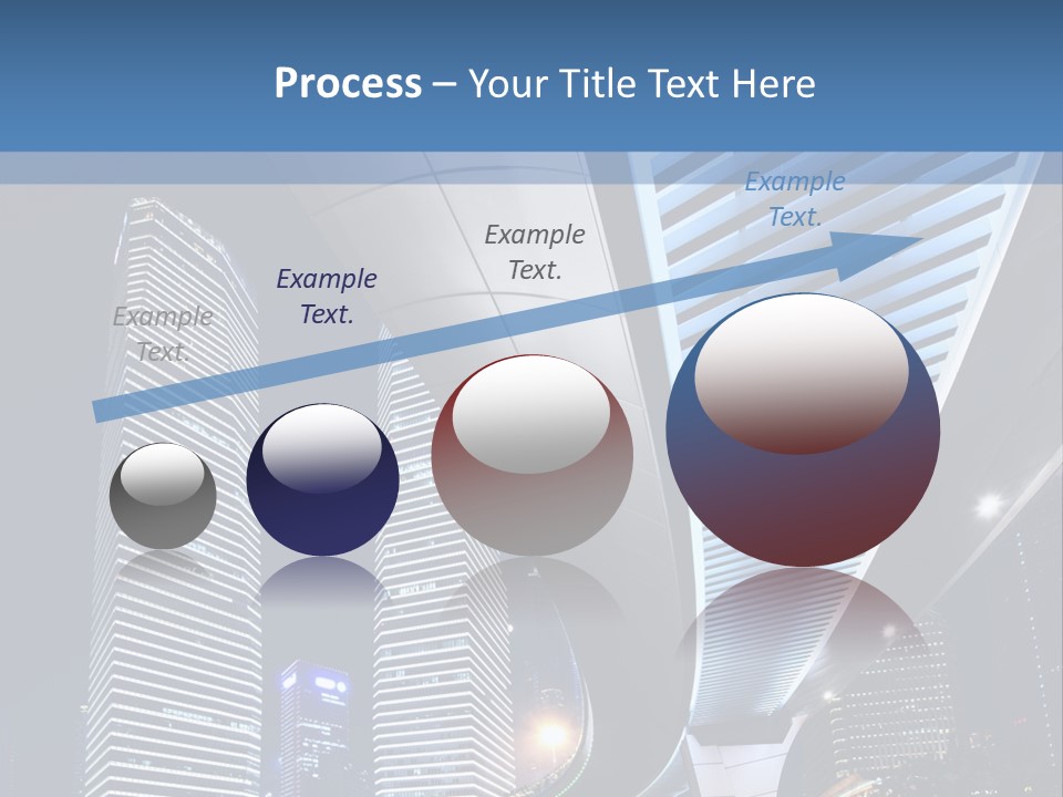 Shanghai Dynamic Vehicle PowerPoint Template
