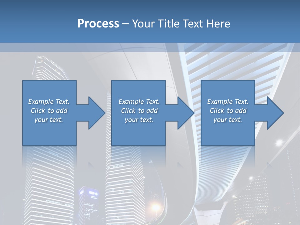 Shanghai Dynamic Vehicle PowerPoint Template