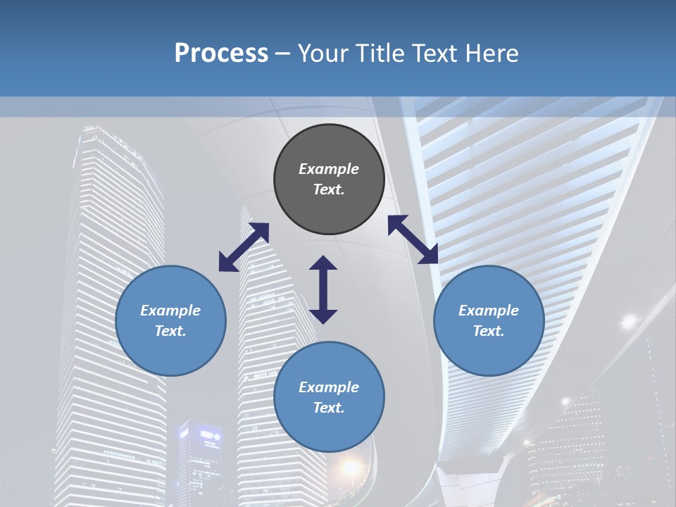 Shanghai Dynamic Vehicle PowerPoint Template