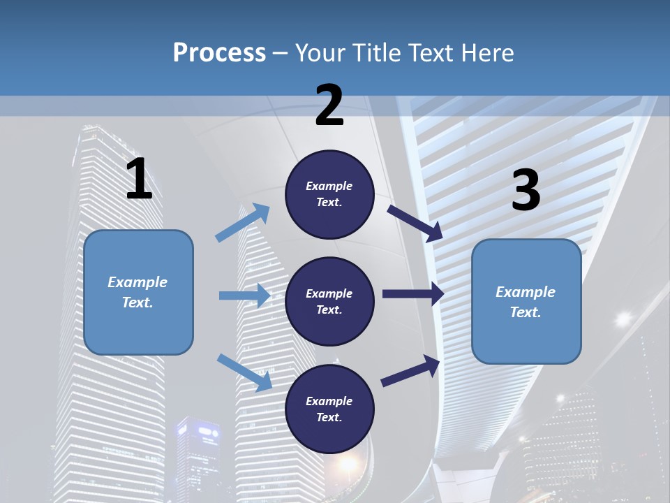 Shanghai Dynamic Vehicle PowerPoint Template