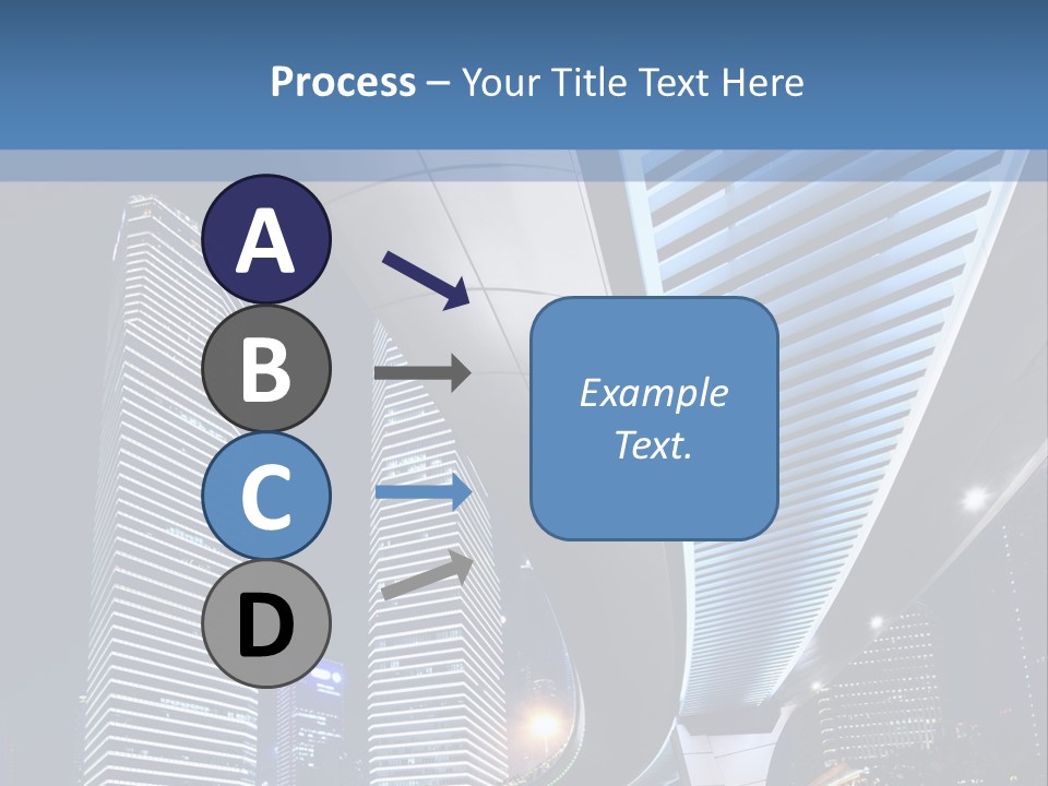 Shanghai Dynamic Vehicle PowerPoint Template
