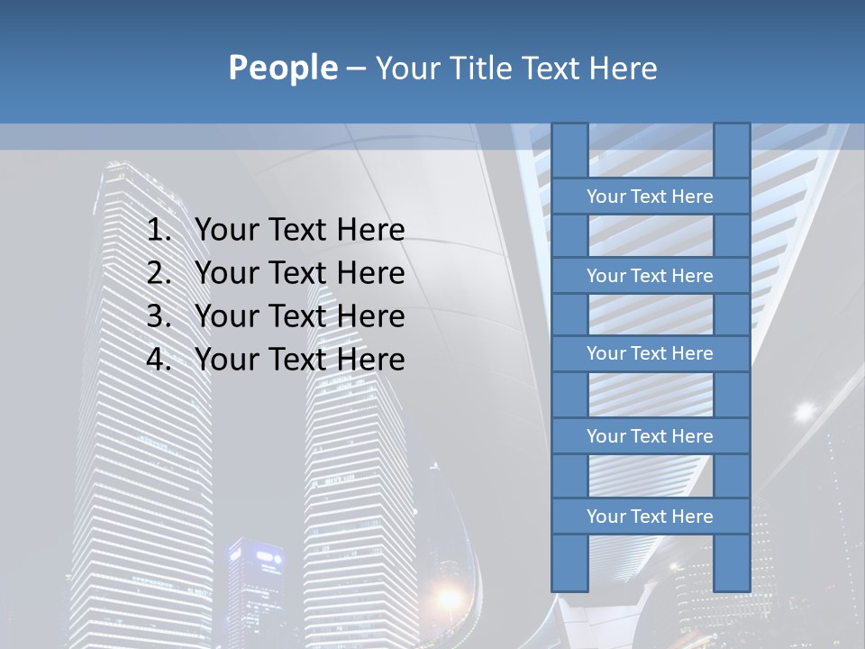 Shanghai Dynamic Vehicle PowerPoint Template