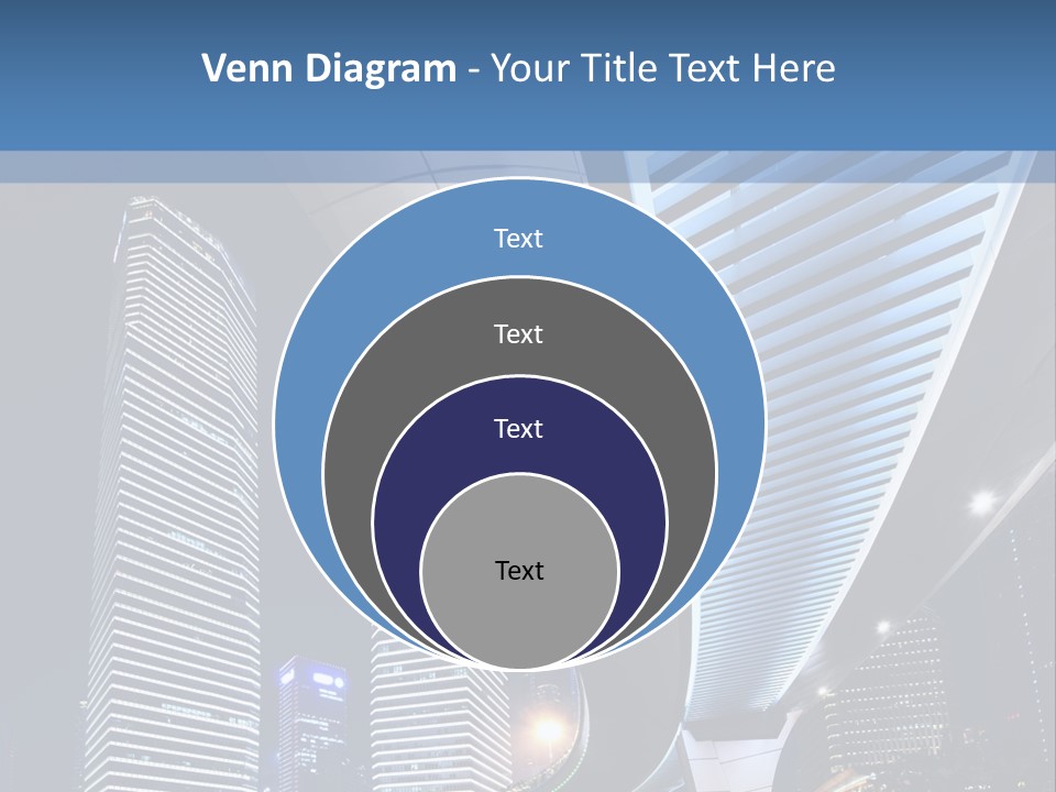 Shanghai Dynamic Vehicle PowerPoint Template