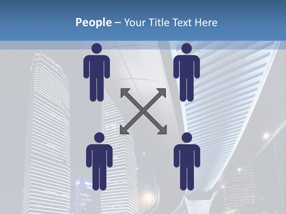Shanghai Dynamic Vehicle PowerPoint Template