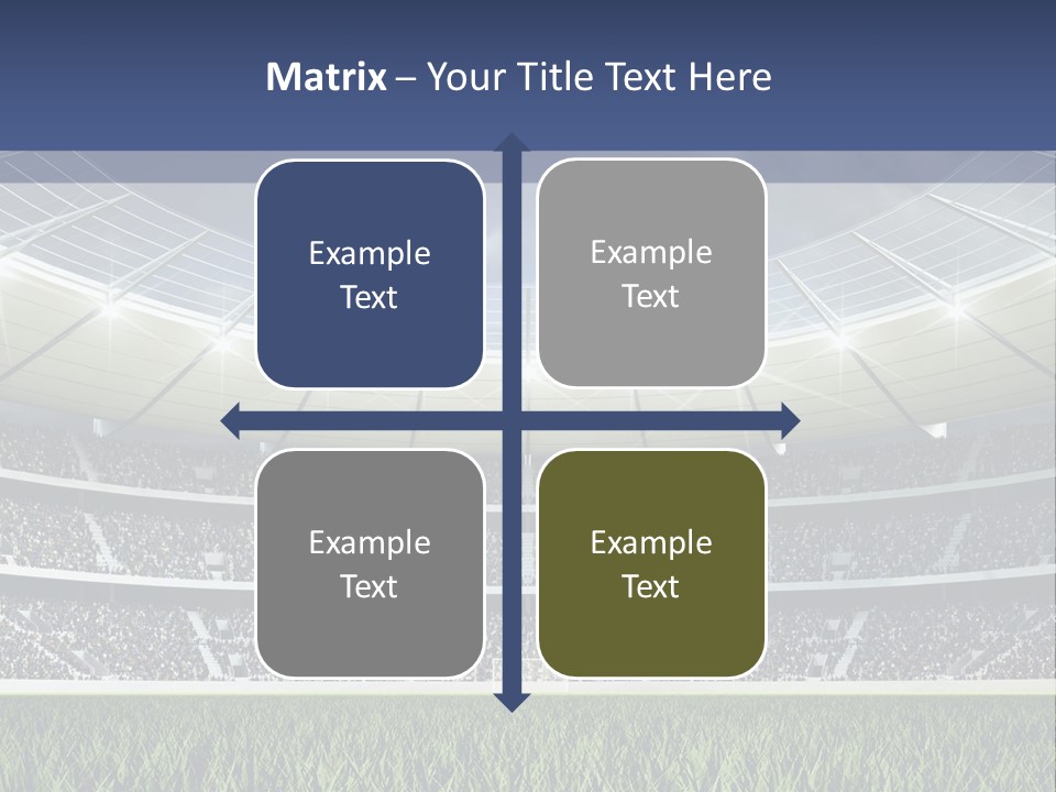 Seat Mood Arena PowerPoint Template