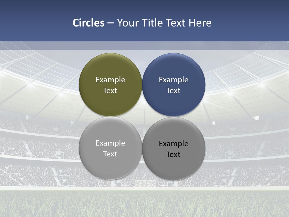 Seat Mood Arena PowerPoint Template