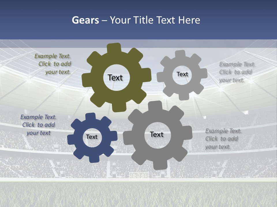 Seat Mood Arena PowerPoint Template