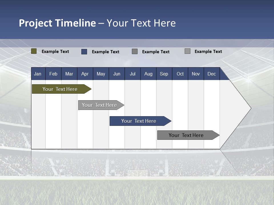 Seat Mood Arena PowerPoint Template