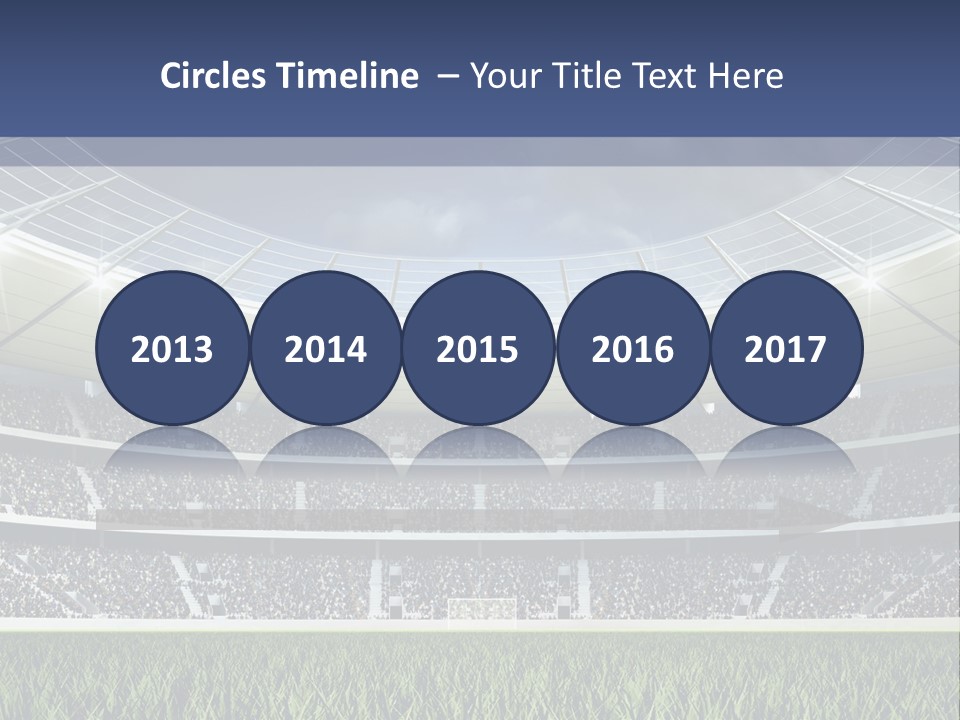 Seat Mood Arena PowerPoint Template