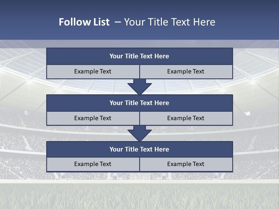 Seat Mood Arena PowerPoint Template