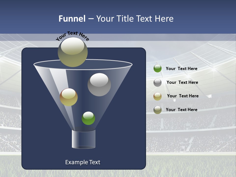 Seat Mood Arena PowerPoint Template
