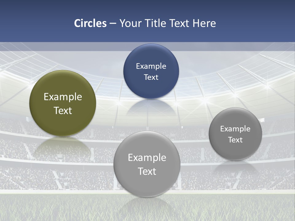 Seat Mood Arena PowerPoint Template