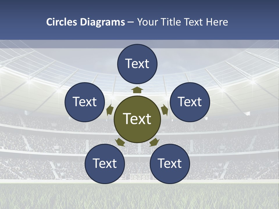 Seat Mood Arena PowerPoint Template