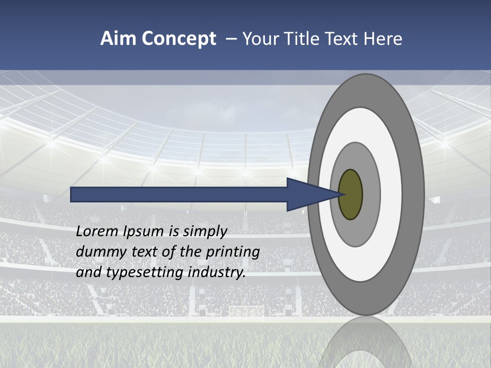 Seat Mood Arena PowerPoint Template