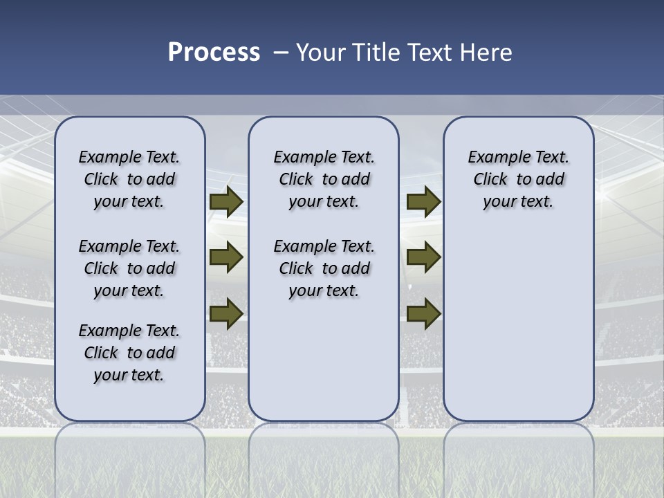 Seat Mood Arena PowerPoint Template