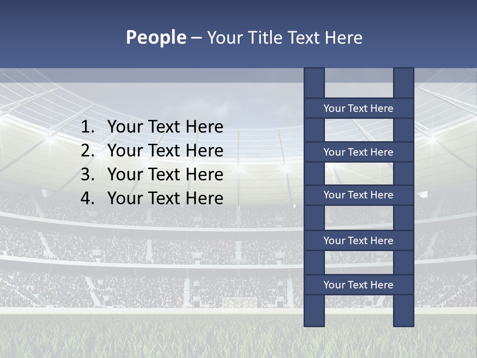 Seat Mood Arena PowerPoint Template