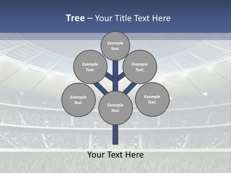 Seat Mood Arena PowerPoint Template