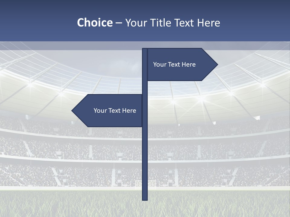 Seat Mood Arena PowerPoint Template