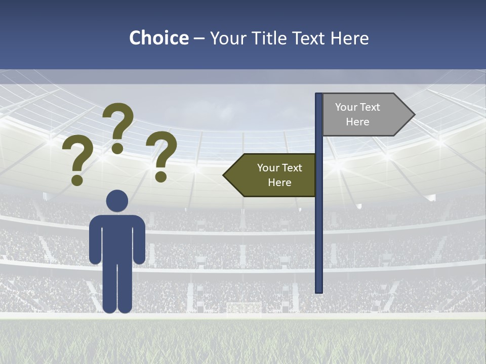 Seat Mood Arena PowerPoint Template