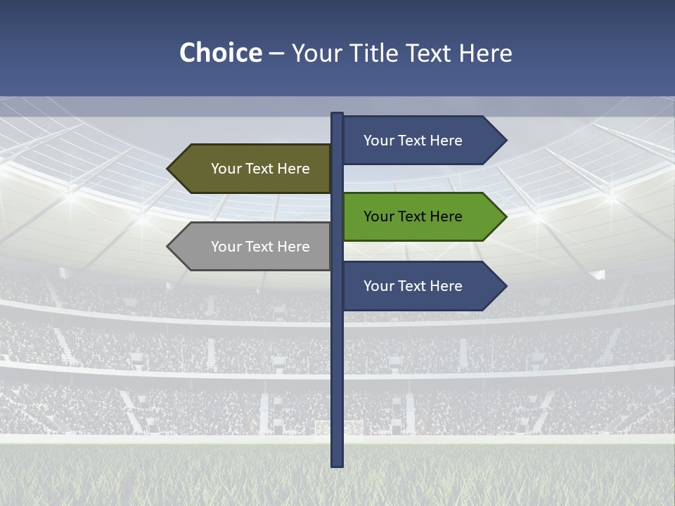 Seat Mood Arena PowerPoint Template