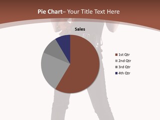 Pistol Standing Female PowerPoint Template