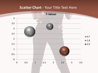 Pistol Standing Female PowerPoint Template